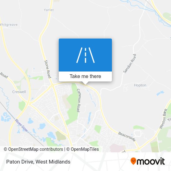 Paton Drive map