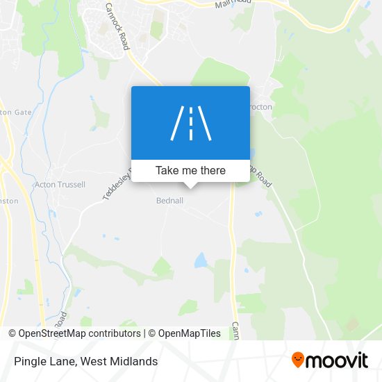Pingle Lane map