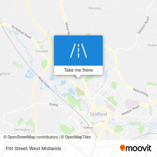 Pitt Street map