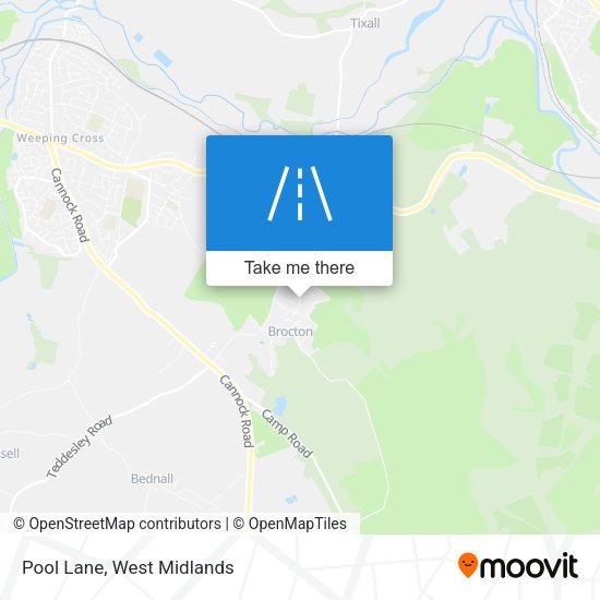 Pool Lane map