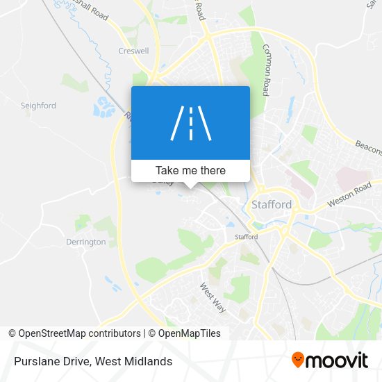 Purslane Drive map