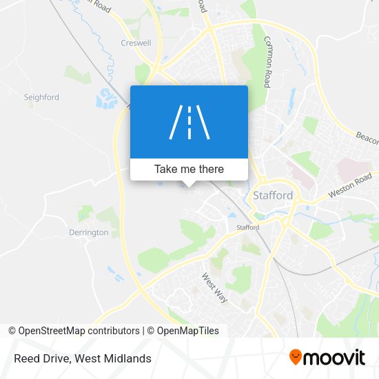 Reed Drive map
