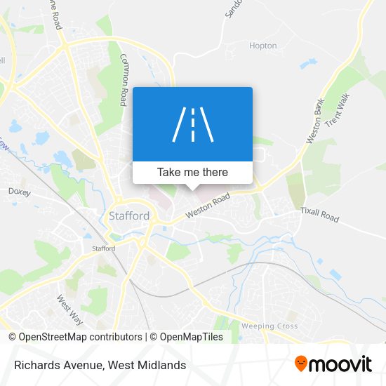 Richards Avenue map
