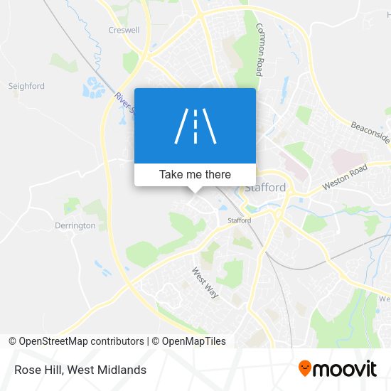 Rose Hill map