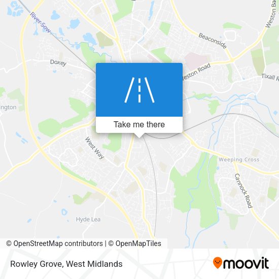 Rowley Grove map