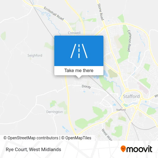 Rye Court map