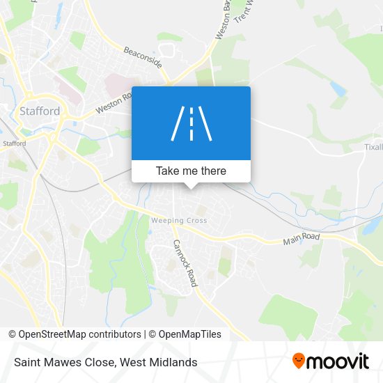 Saint Mawes Close map