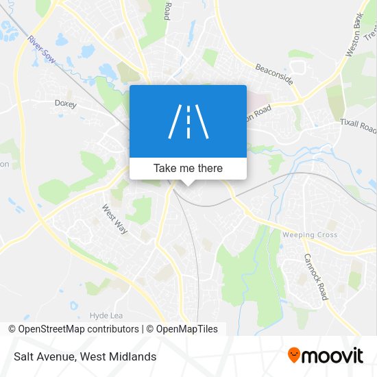Salt Avenue map