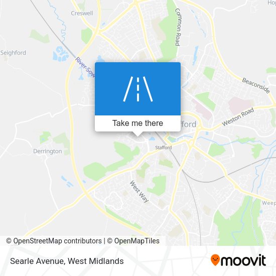 Searle Avenue map