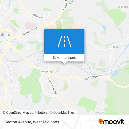 Seaton Avenue map