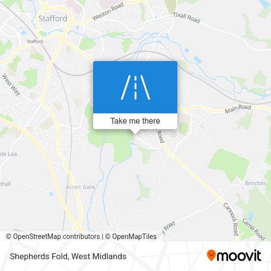 Shepherds Fold map
