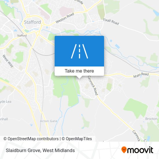 Slaidburn Grove map