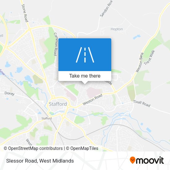 Slessor Road map
