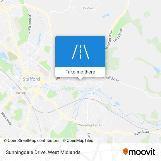Sunningdale Drive map