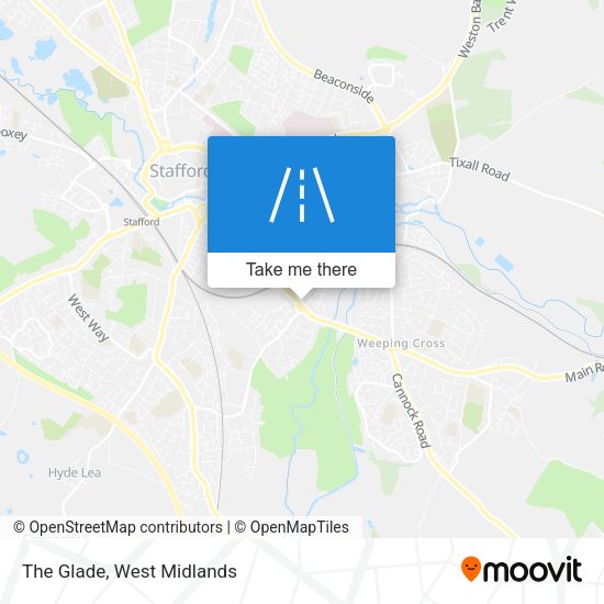 The Glade map