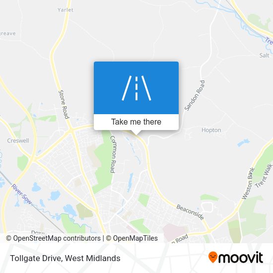 Tollgate Drive map
