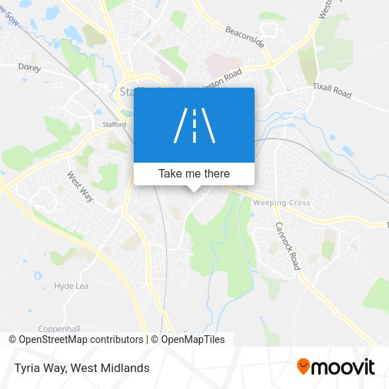 Tyria Way map