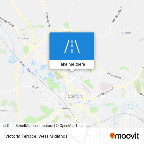 Victoria Terrace map