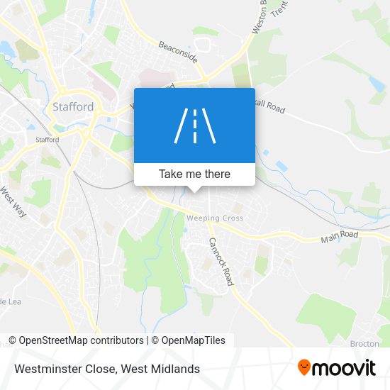 Westminster Close map