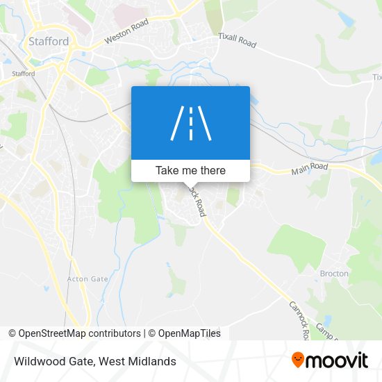 Wildwood Gate map