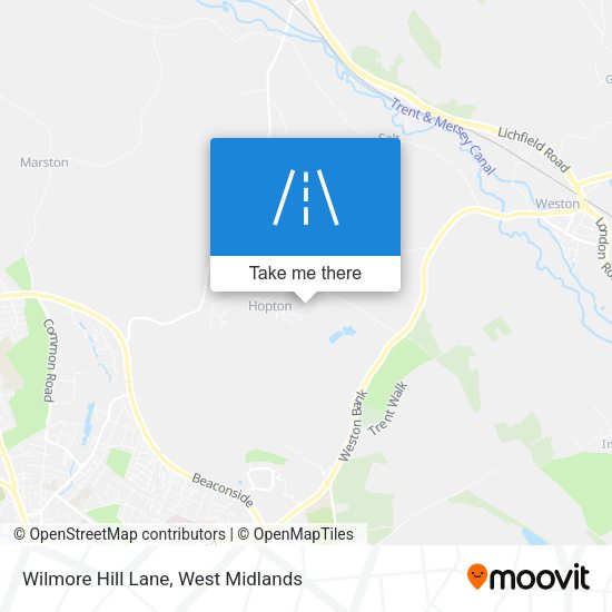 Wilmore Hill Lane map