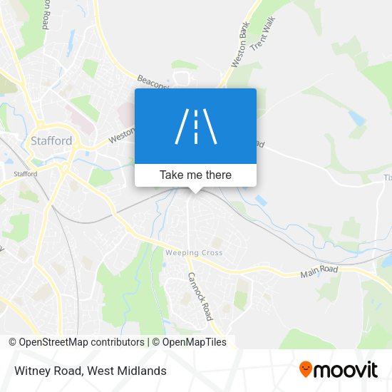 Witney Road map