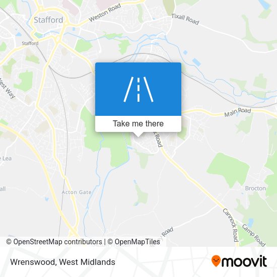 Wrenswood map