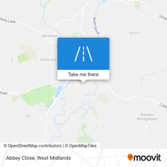 Abbey Close map