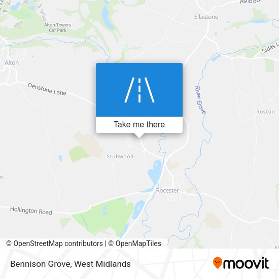 Bennison Grove map
