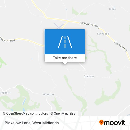 Blakelow Lane map