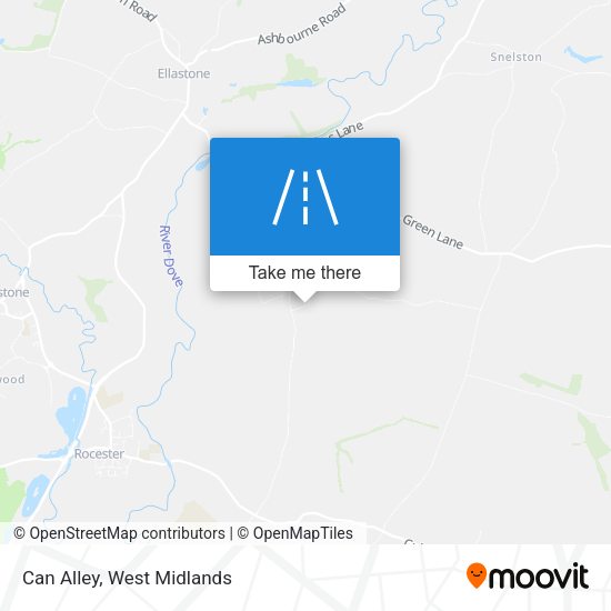 Can Alley map