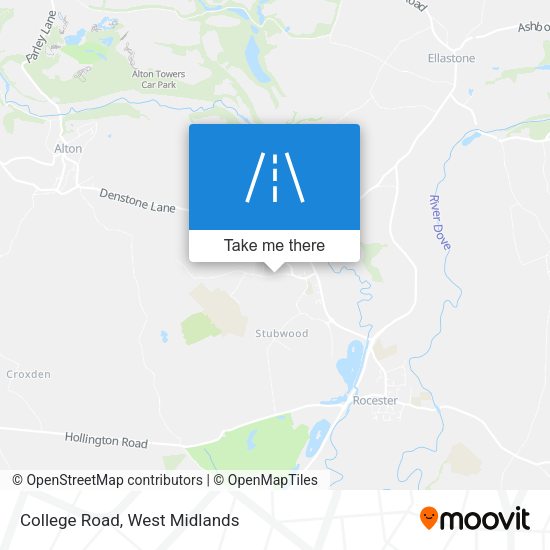 College Road map