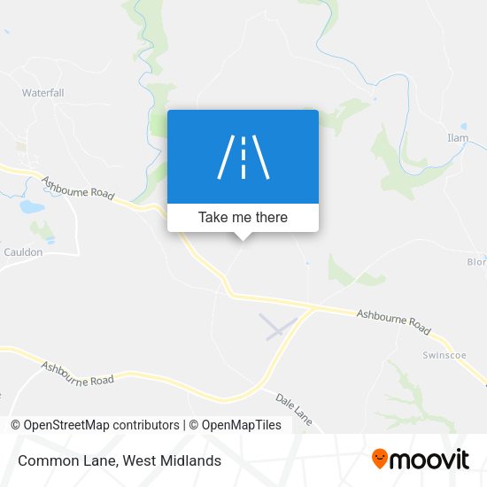 Common Lane map