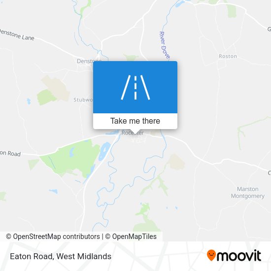 Eaton Road map