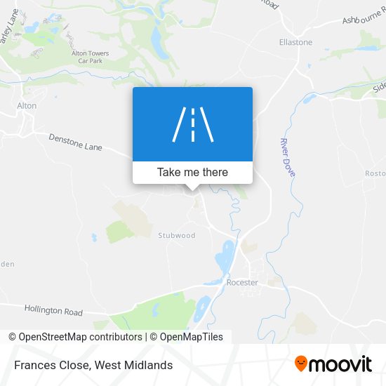 Frances Close map