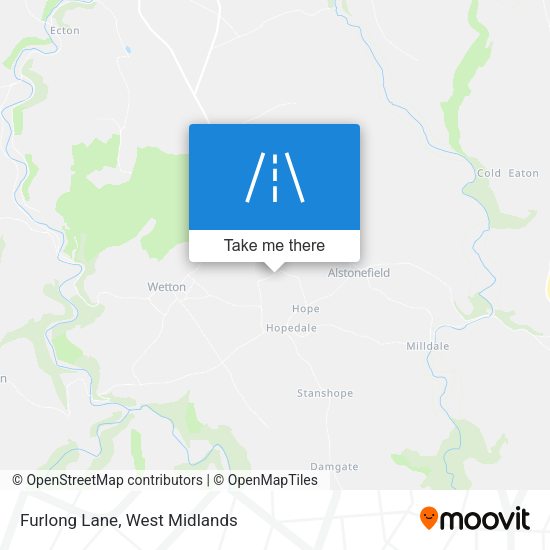 Furlong Lane map