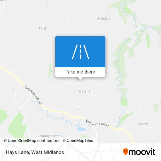Hays Lane map