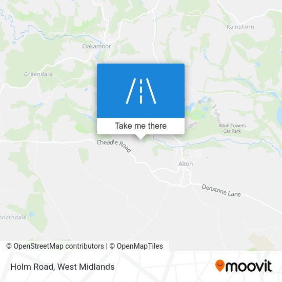Holm Road map