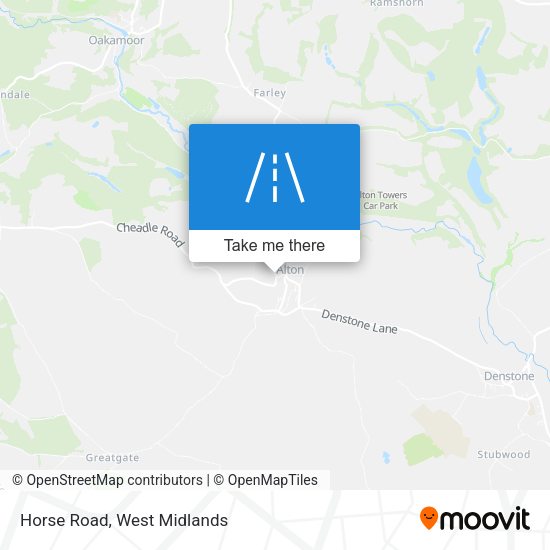Horse Road map
