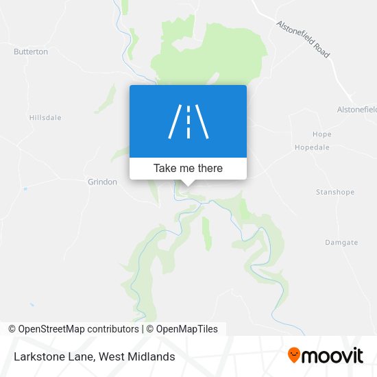 Larkstone Lane map