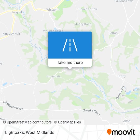 Lightoaks map