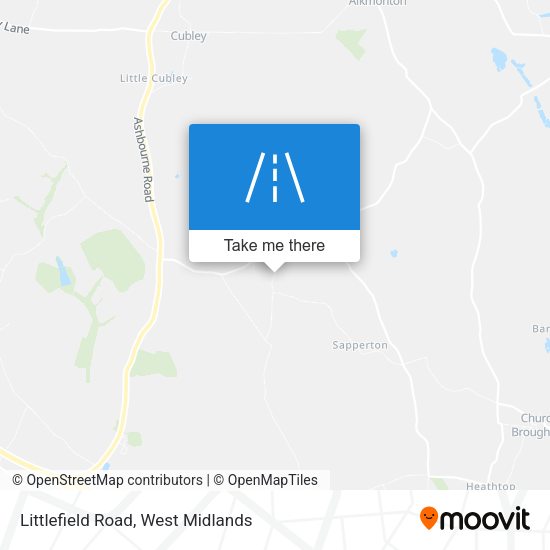 Littlefield Road map
