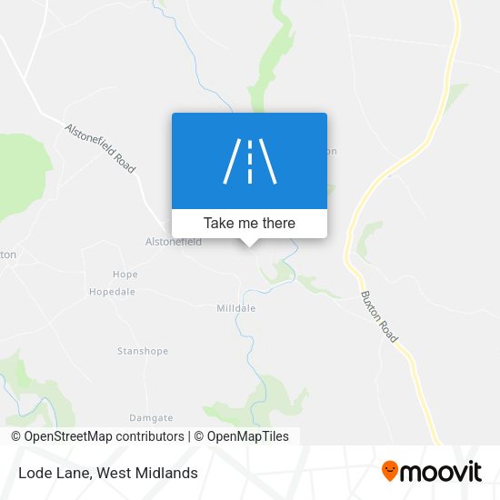 Lode Lane map