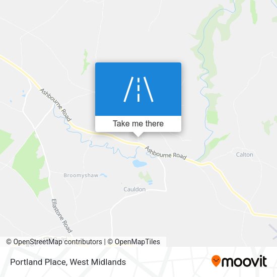 Portland Place map