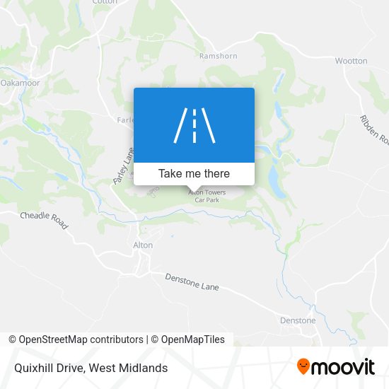 Quixhill Drive map
