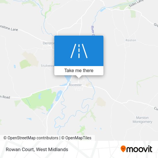 Rowan Court map