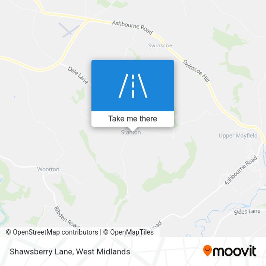Shawsberry Lane map