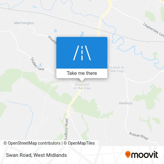 Swan Road map