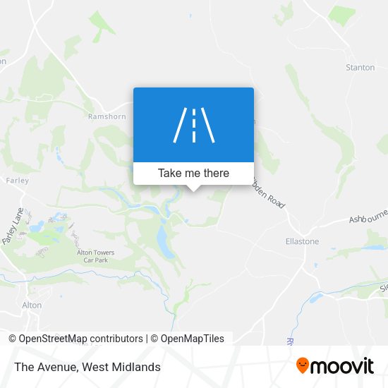 The Avenue map