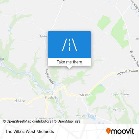 The Villas map